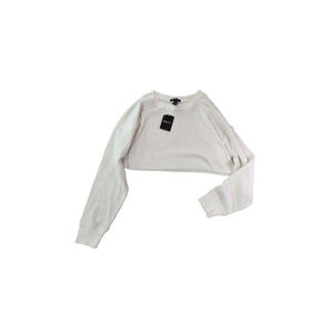 Long-Sleeve Cropped Thermal Shirt